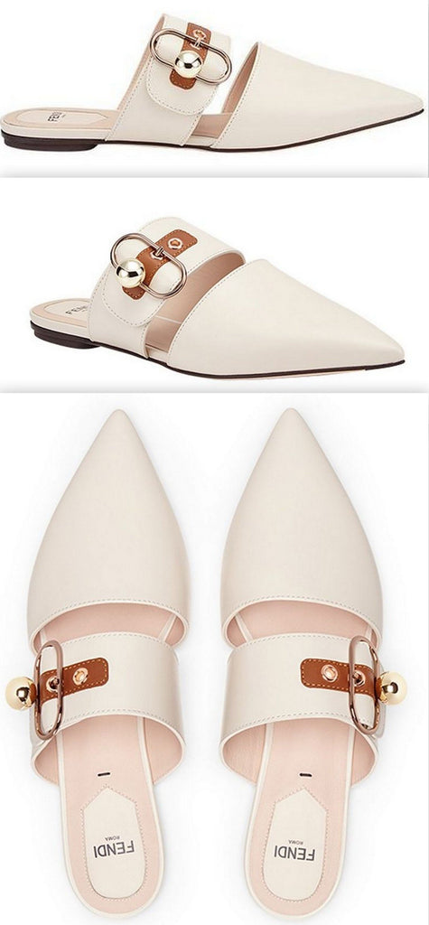 Sabot Leather Mules