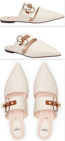 Sabot Leather Mules