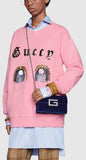 Oversize Sweatshirt with Manga Eyes