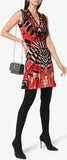 Butterfly Jacquard Mini Dress