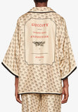 Invite Stamp Silk Logo Pajama Top and Pant Set *Limited Stock*