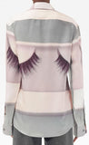Eyelashes Printed Shirt