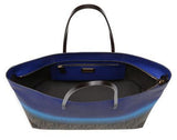 FF Two Tone Ombre Zucca Roll Bag - Cobalt Blue, Pink, Light Blue, Orange
