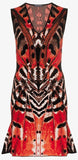 Butterfly Jacquard Mini Dress