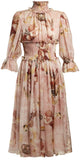 Cherub-Print Dress