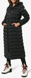 Grue Logo Detail Long Puffer Coat