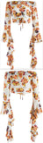 Floral Print Crop Top