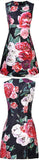 Peony Printed Jacquard Shift Mini Dress