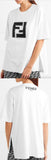 Logo Embellished Tee Shirt