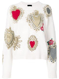 Sacred Heart Knit Sweater