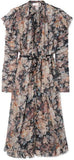 Tempest Frolic Ruffled Floral-Print Silk-Georgette Midi Dress