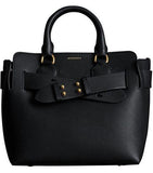 The Small Leather Belt Bag, Black