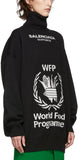 Black World Food Programme Turtleneck Sweater - Black or Navy Blue