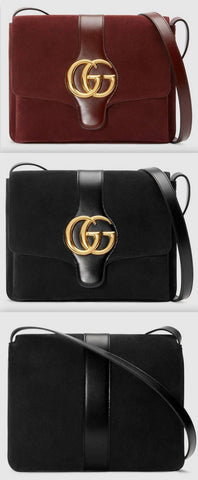 Arli Medium Shoulder Bag - Bordeaux/Red or Black