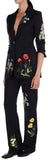 'Charlene' Floral Embroidered Blazer/Jacket & Pant Set - DESIGNER INSPIRED FASHIONS
