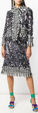 Embellished Tweed Jacket and Skirt Set