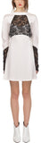Lace Panel Mini Dress