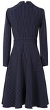 Pinstripe Dress