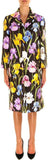 Floral Brocade Coat
