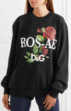 Floral-Print Cotton Jersey Sweatshirt