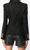 Belted Double-Breasted Jacket
