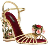 Caged Flower Sandals - DESIGNER INSPIRED FASHIONS