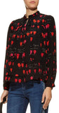 Petal Print Blouse