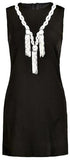 Bead-Embellished Mini Shift Dress | DESIGNER INSPIRED FASHIONS