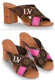 Panorama Monogram Mule Shoes