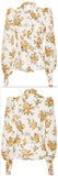 Golden Floral Shirt