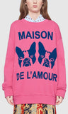 Oversize Sweatshirt with Bosco and Orso