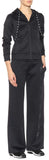 Print Zip-Up Hoodie and Pant Set
