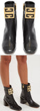 4G Leather Boots