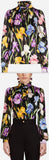 Printed Silk Satin Blouse