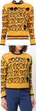Heart Embroidered Sweater with Cut-out Details