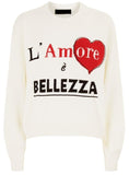 Slogan Cashmere Sweater