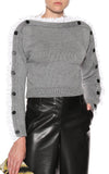 Lace Trim Sweater