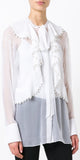 Pearl Ruffled Blouse