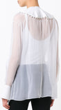 Pearl Ruffled Blouse