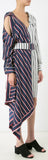 Asymmetric Two-Toned Shirt Dress