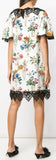 Floral-Print Cold-Should Dress