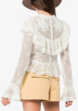 Castile Crochet Motif Top