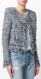 Boucl̩ Fringed Tweed Jacket