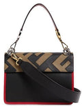 Kan I Logo Patchwork Leather Bag