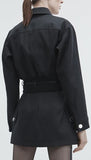 Cropped Utility Jacket