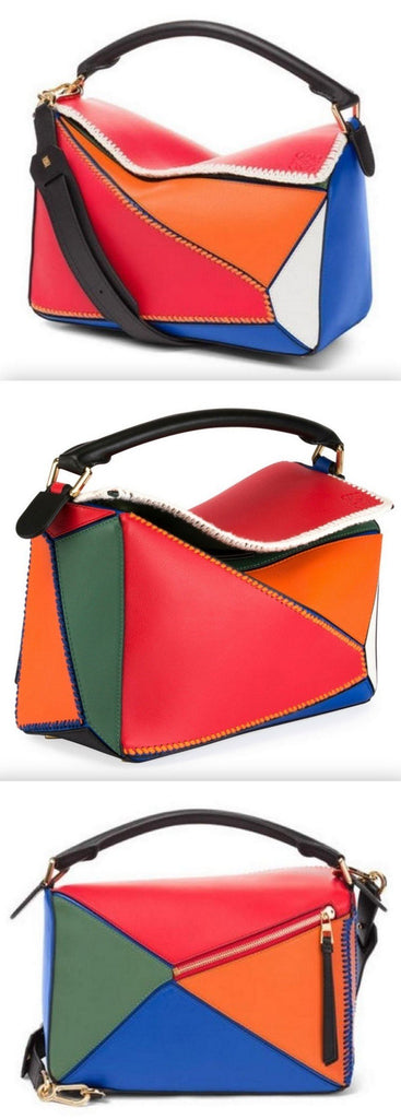 Puzzle Patchwork Bag Multicolor
