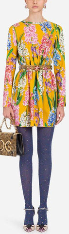 Printed Cady Dress