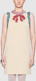 Embellished Stretch Knit Dress - Ivory or Black