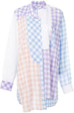 Asymmetric Check Shirt