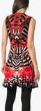Butterfly Jacquard Mini Dress